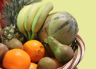 Abondance - Corbeille de fruits