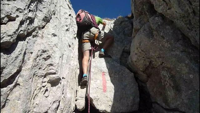 Ascension en montagne