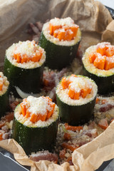 Zucchini rolls
