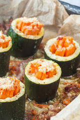 Zucchini rolls