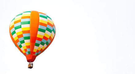 Fototapeta premium Chmury i balon