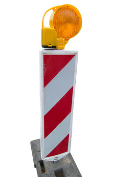 Warnbake f&uuml;r Baustellen