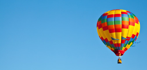 Fototapeta na wymiar Balloons in Flight
