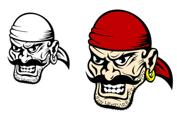 Danger pirate captain