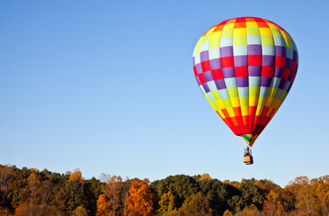 Naklejka premium Balloons in Flight