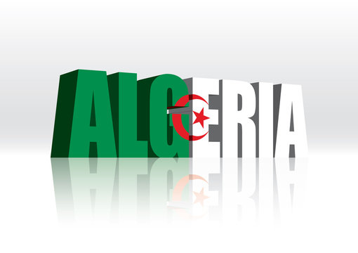 3D-Algeria-Text-Flag