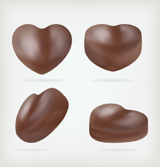 Chocolates truffles