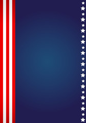 American Flag design 