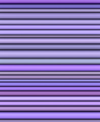 3d render of shaded tubes in different lavender purple colors