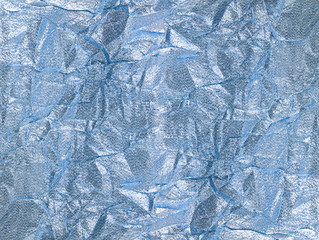 shiny silver blue textile background