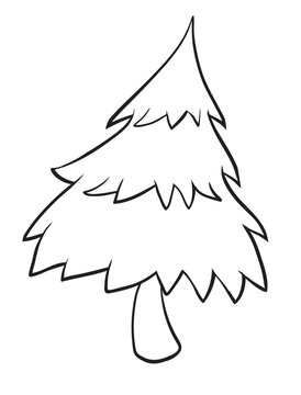 a tree sketch