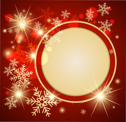 Abstract christmas background. Vector