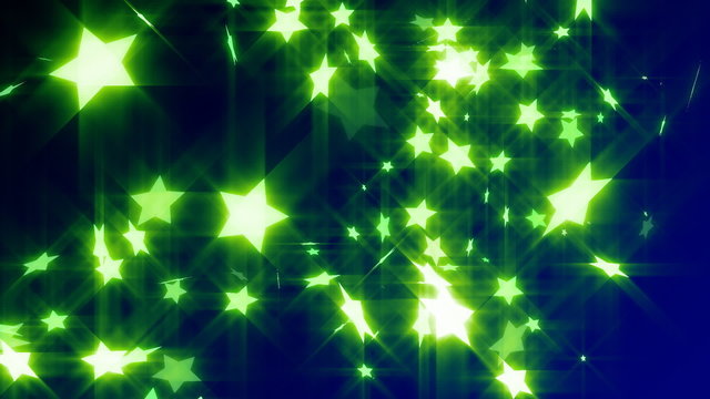 HD Looping Stars Animated Background