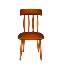 Wooden chair