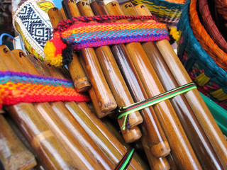 Zampoña, Andean flutes, Chile - 46484083