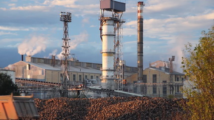 Sugar refinery - Industrial buildings exterior