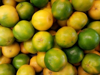 Tangerines At Market