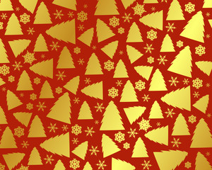 red winter background