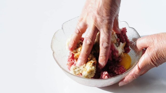 Hackfleisch f&uuml;r Frikadellen