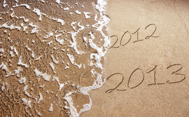 Fototapeta premium New Year 2013 is coming