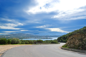 Gallura winding road
