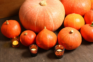 Autumnal pumpkins