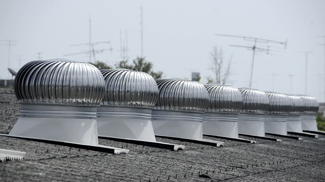 Ventilator on the roof
