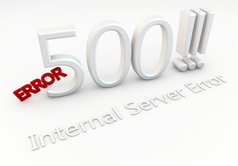 Error 500 !!! Internal Server Error