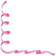 Pink Ribbon Background