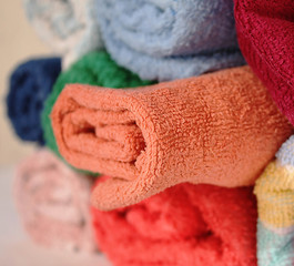 Colorful towels