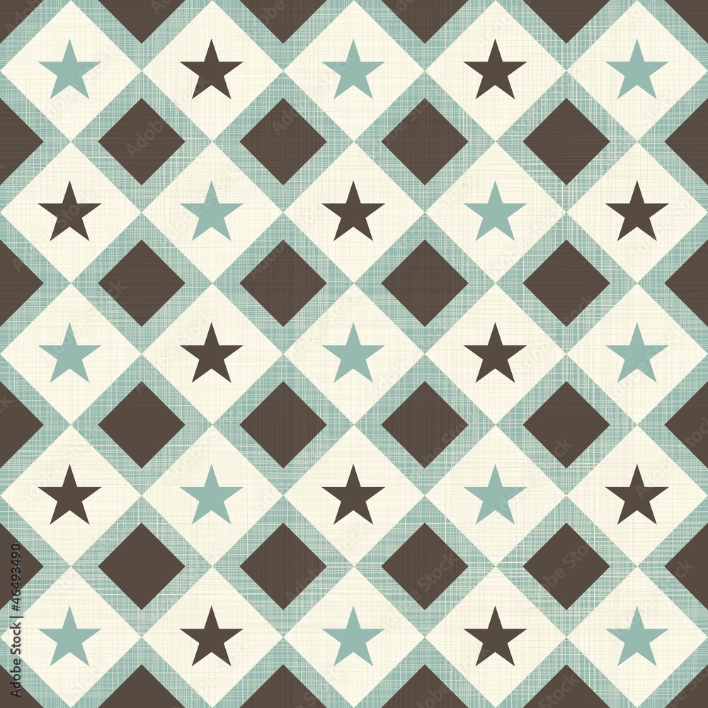 Poster seamless retro pattern