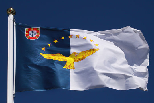 Flag of the Azores Islands