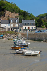 Fototapeta na wymiar Ebb Landscape in Western Brittany