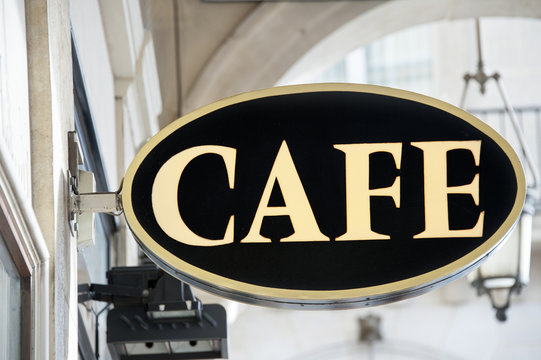 Cafe sign