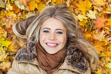 Beauty in autumn leaves