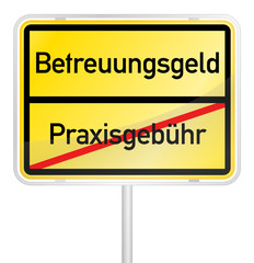 Praxisgebühr - Betreungsgeld