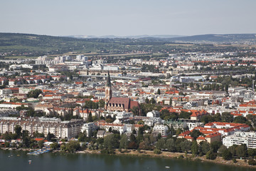 Fototapeta na wymiar Panorama Wiednia