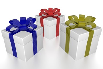 Emballage cadeaux. Noël et fêtes.