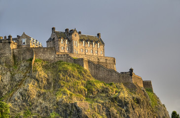 Fototapeta na wymiar Zamek w Edynburgu
