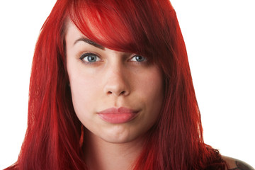 Obraz premium Pretty Woman Pouting