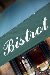 Fototapeta premium Bistrot, bar, café, France, restaurant, français, commerce