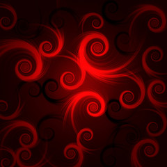 red and black spirals