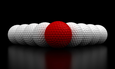 Golf balls