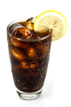 a glass of cola