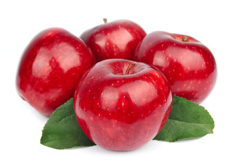red apples