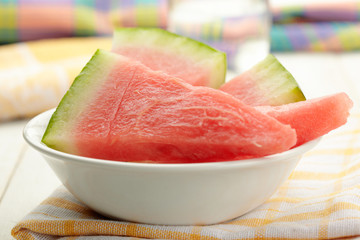 Sliced Watermelon