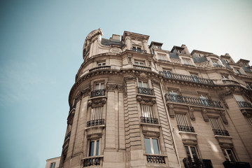 Fototapeta na wymiar old-fashioned building in Europe