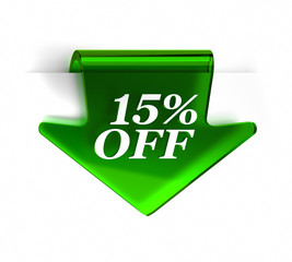Fifteen Percent Off