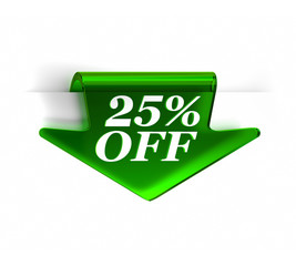 Twenty Five Percent Off
