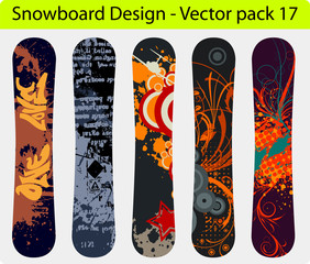 Snowboard design pack 17